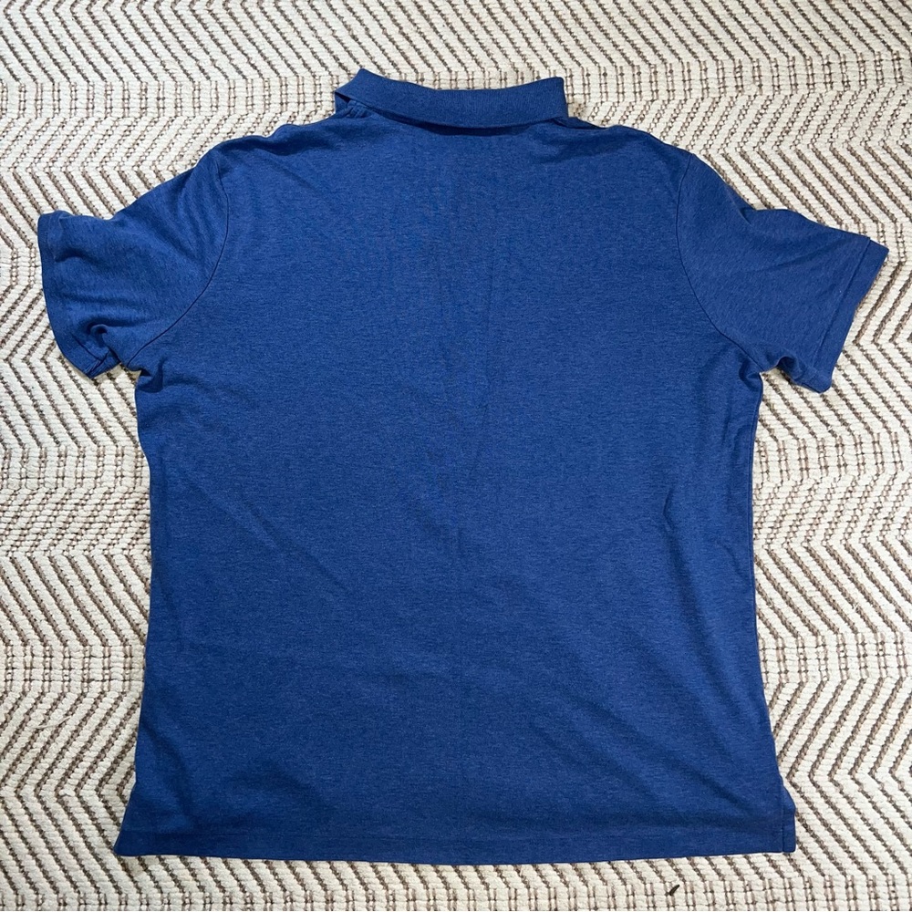 Polo Ralph Lauren Mens Polo Shirt Size Large Blue Short Sleeve - Picture 6 of 6